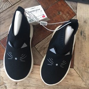 NWT ZARA Baby Cat Shoes (5 1/2)
